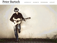 Tablet Screenshot of gitarrenunterricht-worms.de